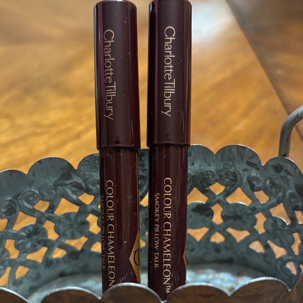 Set of two Charlotte Tilbury Smokey Pillow Talk Eye Shadows